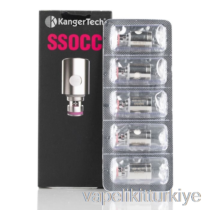 Vape Elektronik Sigara Kanger Ssocc Yedek Bobinler 0.5ohm Ss Bobinleri